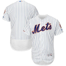 Load image into Gallery viewer, New York Mets Majestic Home Flex Base Collection Team Jersey - White/Royal