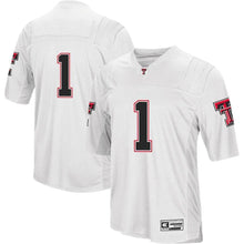 Load image into Gallery viewer, Texas Tech Red Raiders Colosseum Football Jersey - White