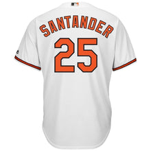 Load image into Gallery viewer, Anthony Santander Baltimore Orioles Majestic Home Cool Base Player Jersey - White