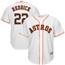 Load image into Gallery viewer, Josh Reddick Houston Astros Majestic Home Cool Base Replica Player Jersey - White
