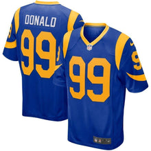 Load image into Gallery viewer, Aaron Donald Los Angeles Rams Nike Player Game Jersey - Royal