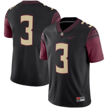 Load image into Gallery viewer, #3 Florida State Seminoles Nike Alternate Game Jersey - Black