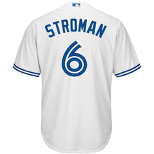 Load image into Gallery viewer, Toronto Blue Jays Marcus Stroman Majestic Official Cool Base Player Jersey - White