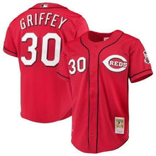 Load image into Gallery viewer, Ken Griffey Jr. Cincinnati Reds Mitchell &amp; Ness  - Scarlet