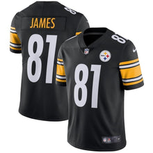 Load image into Gallery viewer, Jesse James Pittsburgh Steelers Nike Vapor Untouchable Limited Player Jersey - Black