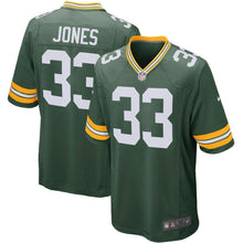 Load image into Gallery viewer, Aaron Jones Green Bay Packers Nike Player Game Jersey - Green