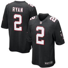 Load image into Gallery viewer, Matt Ryan Atlanta Falcons Nike Alternate Game Jersey - Black