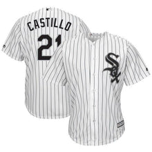Load image into Gallery viewer, Welington Castillo Chicago White Sox Majestic Home Cool Base Player Jersey – White