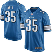 Load image into Gallery viewer, Joique Bell Detroit Lions Nike Game Jersey - Light Blue
