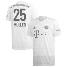 Load image into Gallery viewer, Thomas Müller Bayern Munich Away Soccer Jersey 2019-20 – White