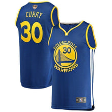 Load image into Gallery viewer, Stephen Curry Golden State Warriors Fanatics Branded 2019 NBA Finals Bound Fast Break Player Jersey – Icon Edition