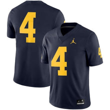 Load image into Gallery viewer, Michigan Wolverines Jordan Brand 2018 Game Football Jersey – Navy