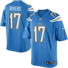 Load image into Gallery viewer, Philip Rivers Los Angeles Chargers Nike Alternate Limited Jersey - Light Blue