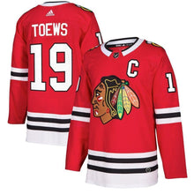 Load image into Gallery viewer, Jonathan Toews Chicago Blackhawks adidas Player Jersey - Red