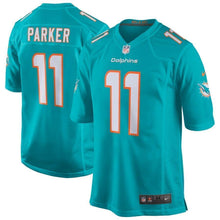 Load image into Gallery viewer, DeVante Parker Miami Dolphins Nike Game Jersey - Aqua