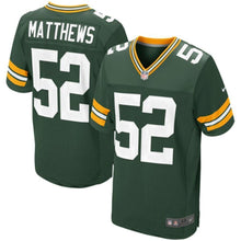 Load image into Gallery viewer, Clay Matthews Green Bay Packers Nike Elite Jersey - Green