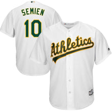 Load image into Gallery viewer, Marcus Semien Oakland Athletics Majestic Home Cool Base Player Jersey - White