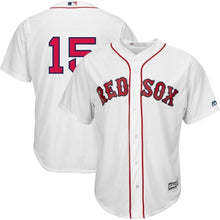 Load image into Gallery viewer, Dustin Pedroia Boston Red Sox Majestic Home Official Cool Base Replica Player Jersey - White